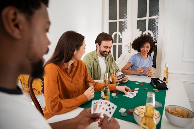 Antarmuka permainan baccarat SA Gaming di key4d dengan dealer langsung dan opsi taruhan